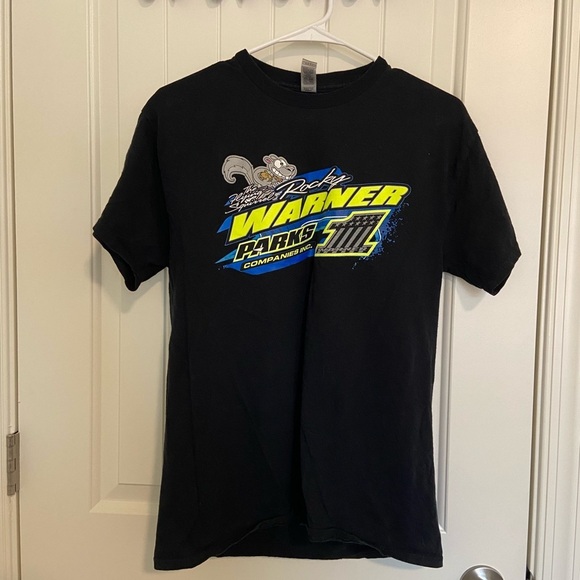 EUC‎ | Gildan men’s Rocky Warner racing tshirt — medium - Picture 1 of 4